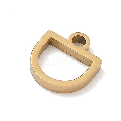 304 Stainless Steel Charms STAS-P433-13A-G-1