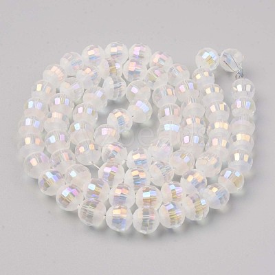 Glass Beads Strands X-EGLA-S194-08-A01-1