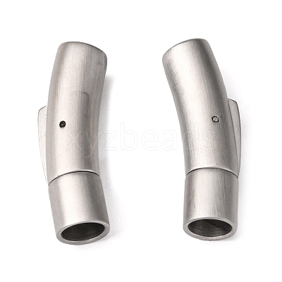 Tarnish Resistant 304 Stainless Steel Bayonet Clasps STAS-F131-22P-1