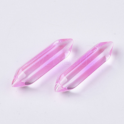 Glass Double Terminated Point Beads GLAA-S167-12-1