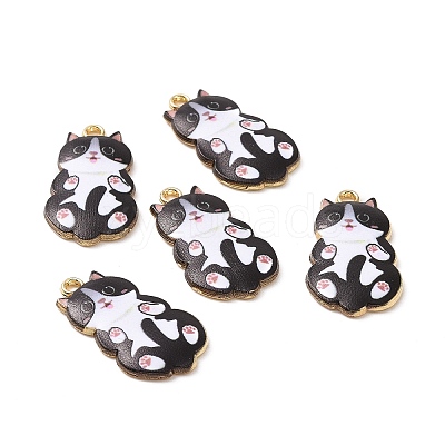 Alloy Enamel Pendants FIND-E031-02-M-1