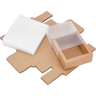 Kraft Paper Jewelry Boxes CON-WH0068-65E-1