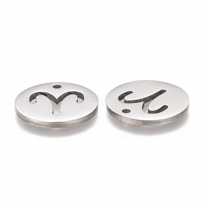 Tarnish Resistant 201 Stainless Steel Pendants STAS-Z001-B-05P-1