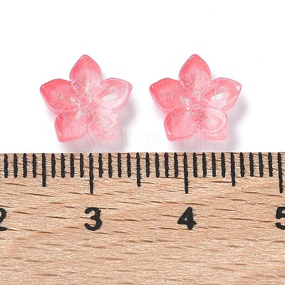 Dyed & Heated Glass Bead Caps X-GLAA-Z019-02M-1