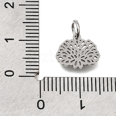304 Stainless Steel Charms SA-CBA4CE0-01P-G-1
