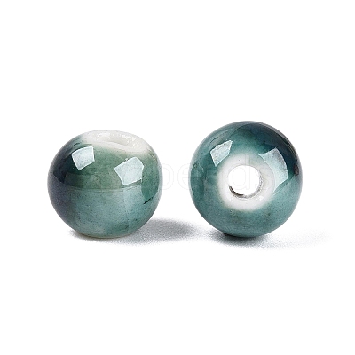 Vintage Handmade Porcelain Beads PORC-Q006-13A-19-1