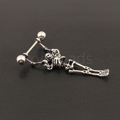 Skeleton Alloy Nipple Rings FS-WG2EDE7-01-1