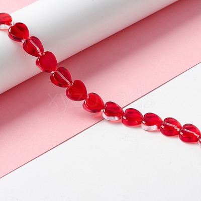 Transparent Glass Beads Strand GLAA-F112-03I-1