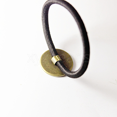 Iron Cabochon Settings OHAR-PW0001-234B-1