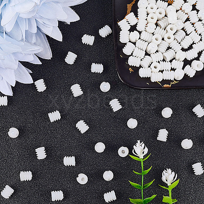 100Pcs PP Plastic Nuts FIND-CP0003-31-1