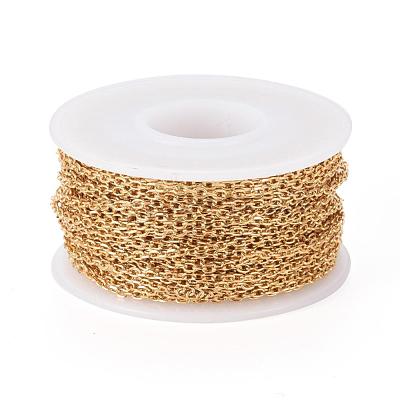 Ion Plating(IP) 304 Stainless Steel Cable Chains CHS-H009-22G-1