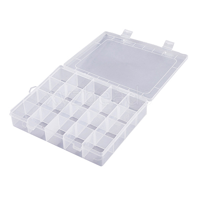 Rectangle Plastic Bead Storage Containers CON-Q024-15-1