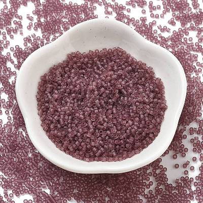 Frosted Colours Glass Seed Beads SEED-H003-06A-1