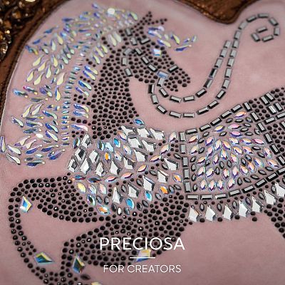 Preciosa® Crystal Hotfix Flatback Stones Y-PRC-HSS12-50630-200-1
