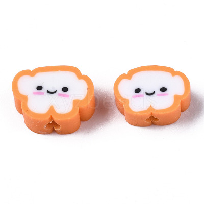 Handmade Polymer Clay Beads CLAY-N008-033G-1