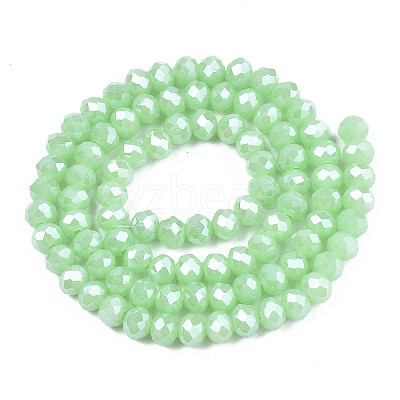Electroplate Glass Beads Strands EGLA-A034-J2mm-A05-1