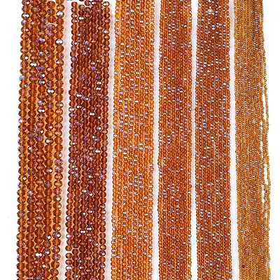 Electroplate Glass Beads Strands EGLA-A044-T1mm-L04-1