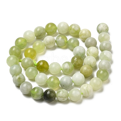 Natural New Jade Beads Strands G-K340-A01-01-1