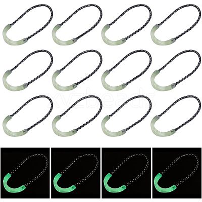 30Pcs Luminous Plastic Zipper Pulls FIND-CA0005-31-1