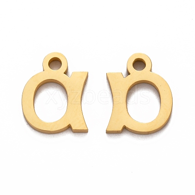 Ion Plating(IP) 304 Stainless Steel Pendants STAS-A045-04G-1