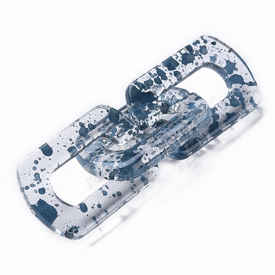 Transparent Acrylic Linking Rings OACR-N009-017A-01-1