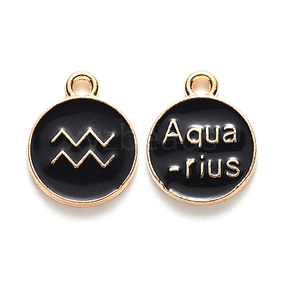 Alloy Enamel Pendants LS-X-ENAM-S124-01A-08J-1