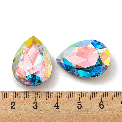 Glass Rhinestone Cabochons RGLA-M017-D03-202ST-1