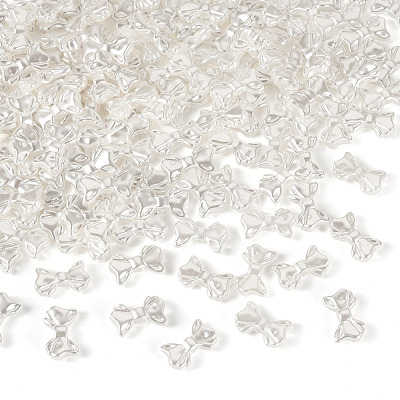 200Pcs ABS Imitation Pearl Beads OACR-TA0003-84C-1