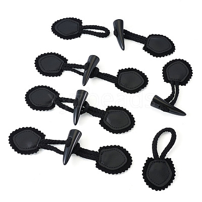 5 Pairs Resin Buttons BUTT-TA0001-48C-1