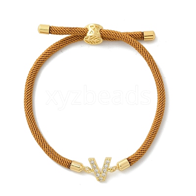 Adjustable Nylon Cord Bracelets BJEW-C096-01G-22-1