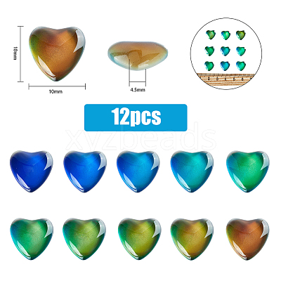 Handmade Lampwork Cabochons LAMP-FH0001-14A-1