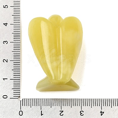 Natural Lemon Jade Angel Figurine DJEW-N006-01A-13-1