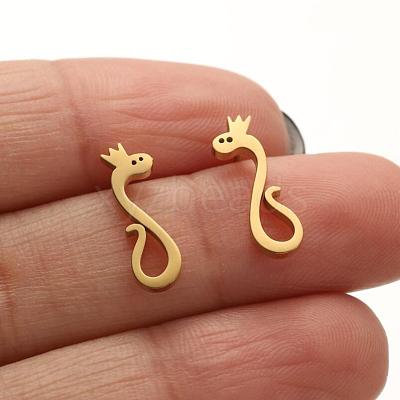304 Stainless Steel Studs Earring PW23042503427-1