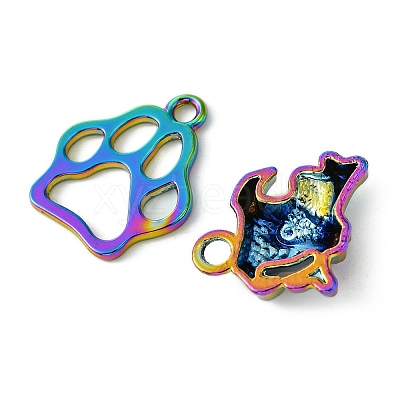 8pcs 3 Styles Alloy Pendants FIND-FS0002-19-1