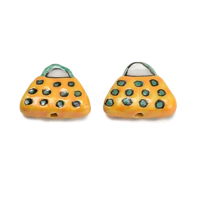Handmade Porcelain Beads PORC-L084-06F-1