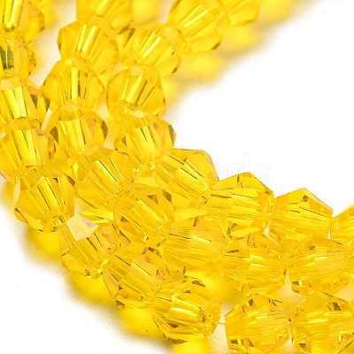 Transparent Glass Beads Strands GLAA-F029-3mm-22-1
