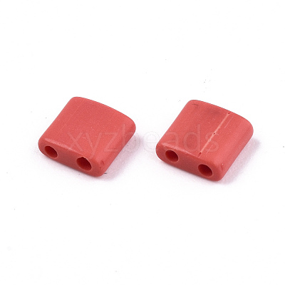 FGB 2-Hole Glass Seed Beads SEED-S031-L-ST45F-1