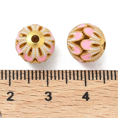 Alloy Enamel Beads ENAM-B037-04G-02-1