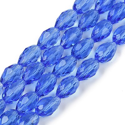 Transparent Glass Beads Strands EGLA-N013-T4mm-D10-1