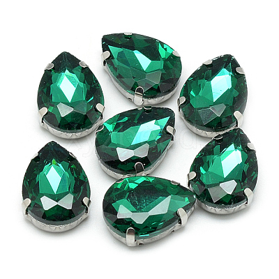 Sew on Rhinestone RGLA-T035-10x14mm-16-1