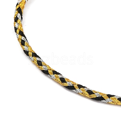 Braided Carbon Steel Wire Bracelet Making MAK-A017-B34-1