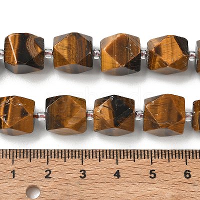 Natural Tiger Eye Beads Strands GG-CBAF8A8-A07-01-1