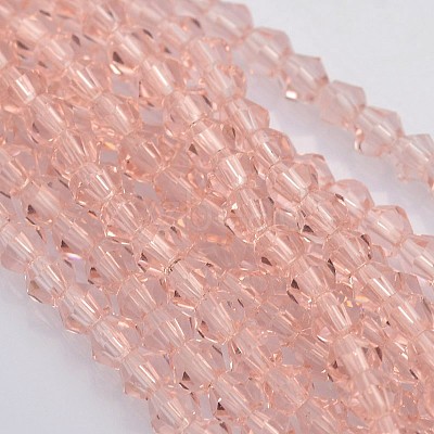 Bicone Glass Beads Strands EGLA-P016-3mm-10-1