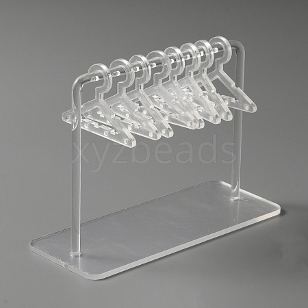 Acrylic Earring Display Stands EDIS-WH0012-24B-1