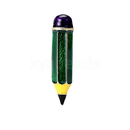 Pencil Alloy Enamel Pins PW-WGB9926-01-1