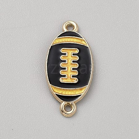 Zinc Alloy Enamel Sport Connector Charms FIND-CJC0437-009A-07-1