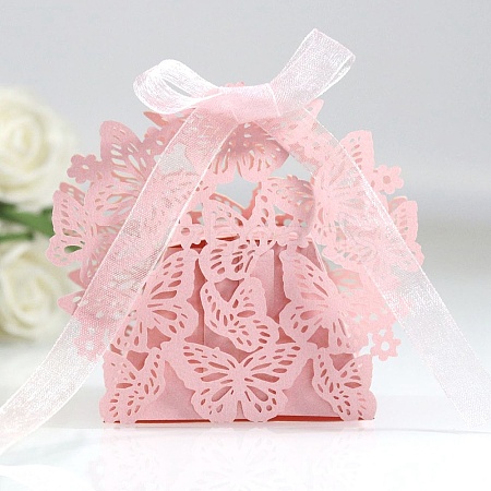 Creative Folding Wedding Candy Cardboard Boxes BUER-PW0001-154H-1