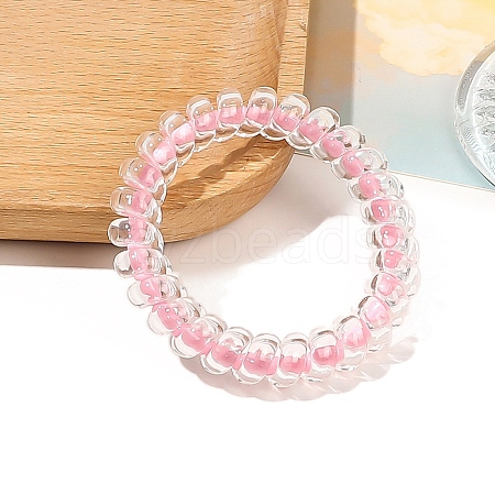 Plastic Elastic Hair Accessories PW-WGDCA4F-04-1