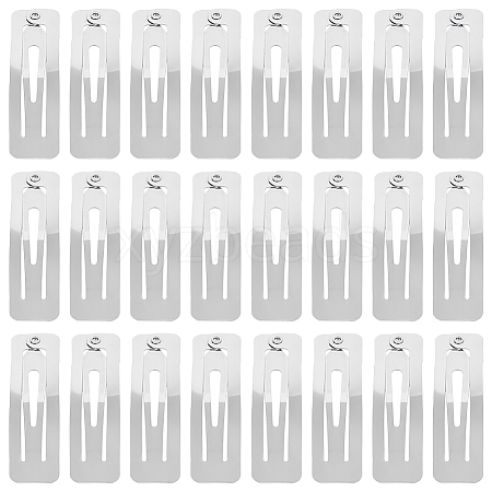 100Pcs Iron Hair Clip Findings PHAR-SC0001-002A-1