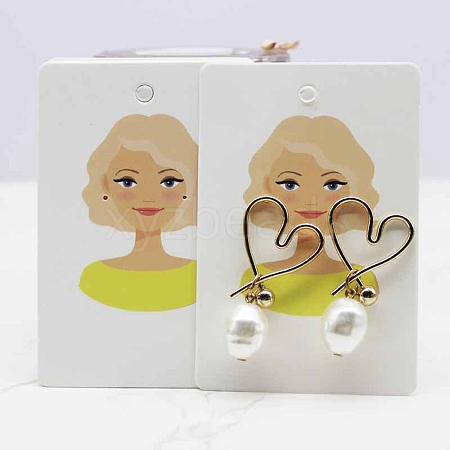 Paper Earring Display Cards DIY-B061-05D-1